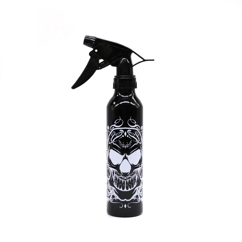 AVA Skull Tattoo Bottle Black